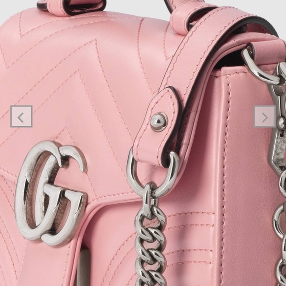 Gucci Pastel Pink Mini Marmont Tote - Picture 14 of 16